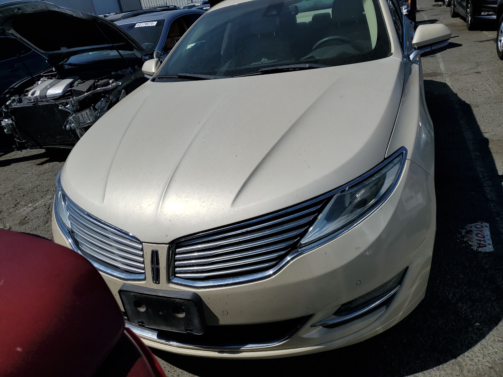 3LN6L2LU4ER807393 2014 Lincoln Mkz Hybrid