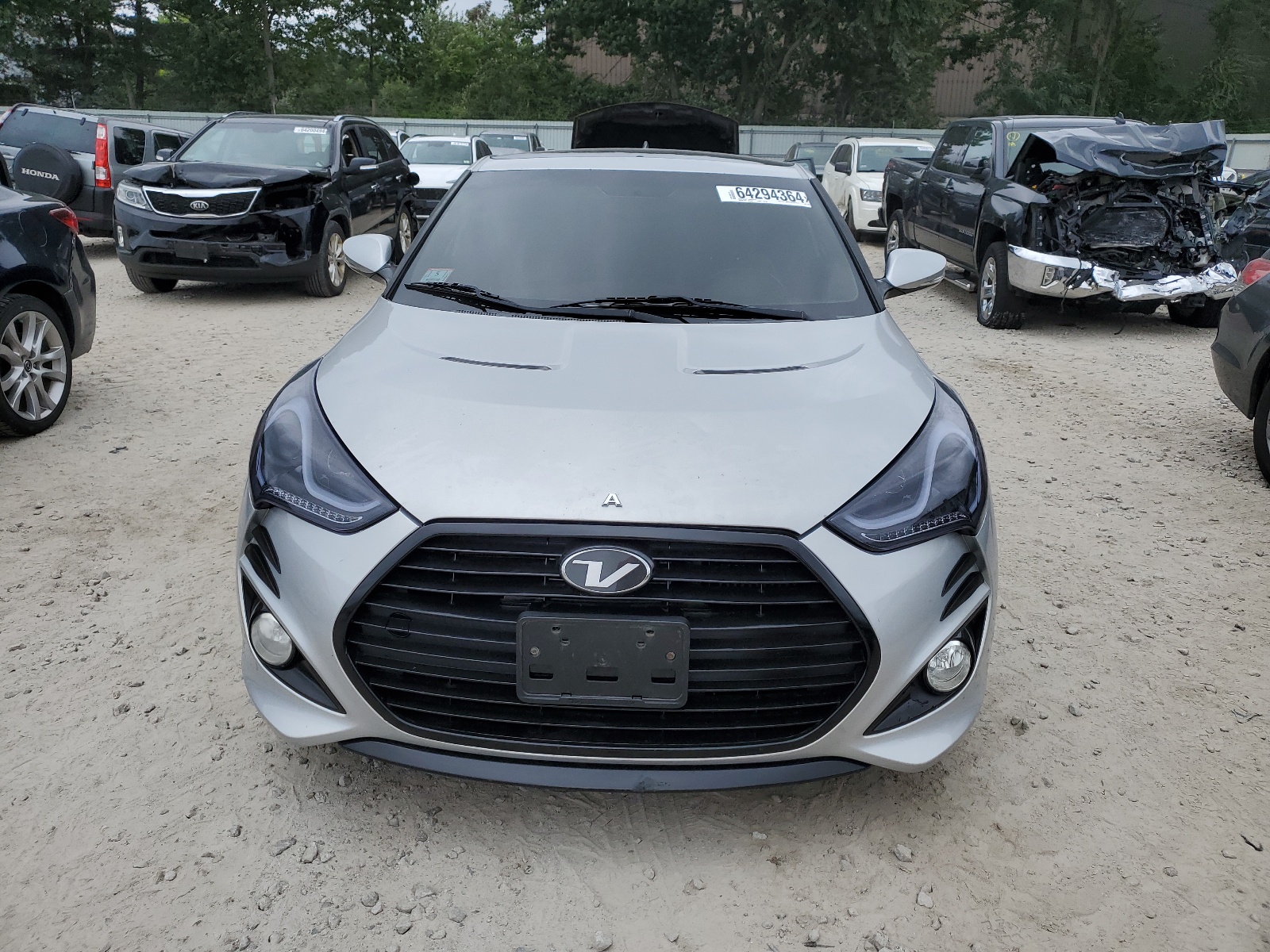 2014 Hyundai Veloster Turbo vin: KMHTC6AE3EU191278