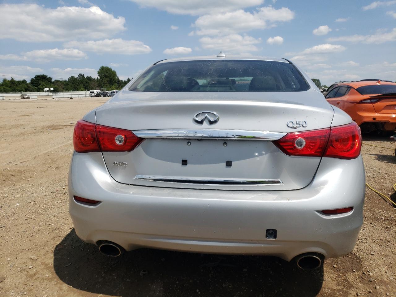 2014 Infiniti Q50 Base VIN: JN1BV7AR4EM692573 Lot: 63485544