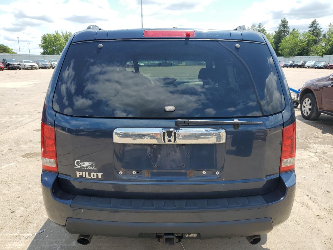 2009 Honda Pilot Ex VIN: 5FNYF384X9B008728 Lot: 63193074