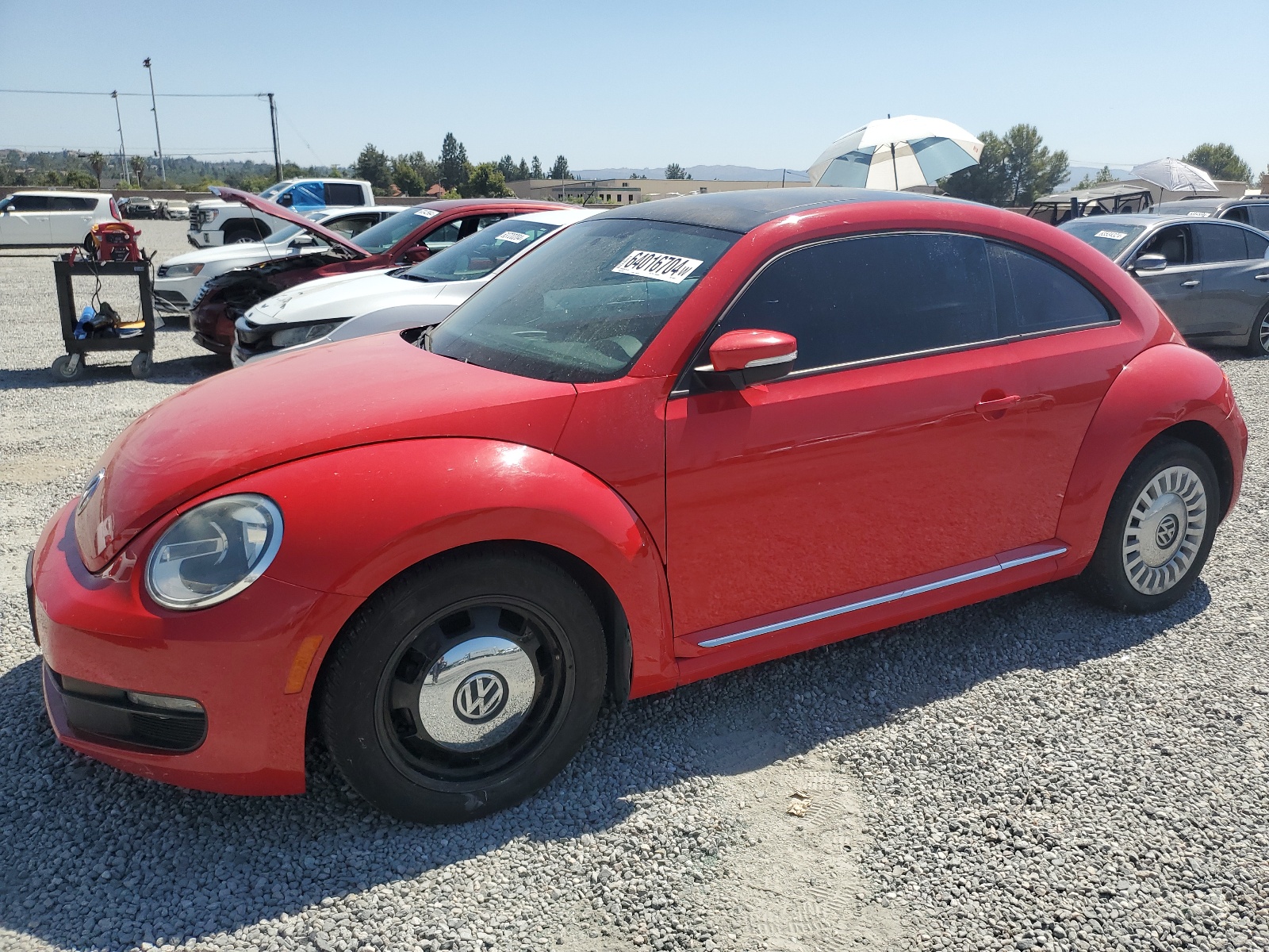 2012 Volkswagen Beetle vin: 3VWJP7AT6CM646031