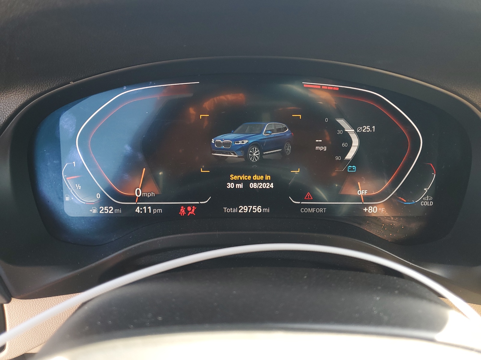 5UX43DP09N9J86693 2022 BMW X3 Sdrive30I