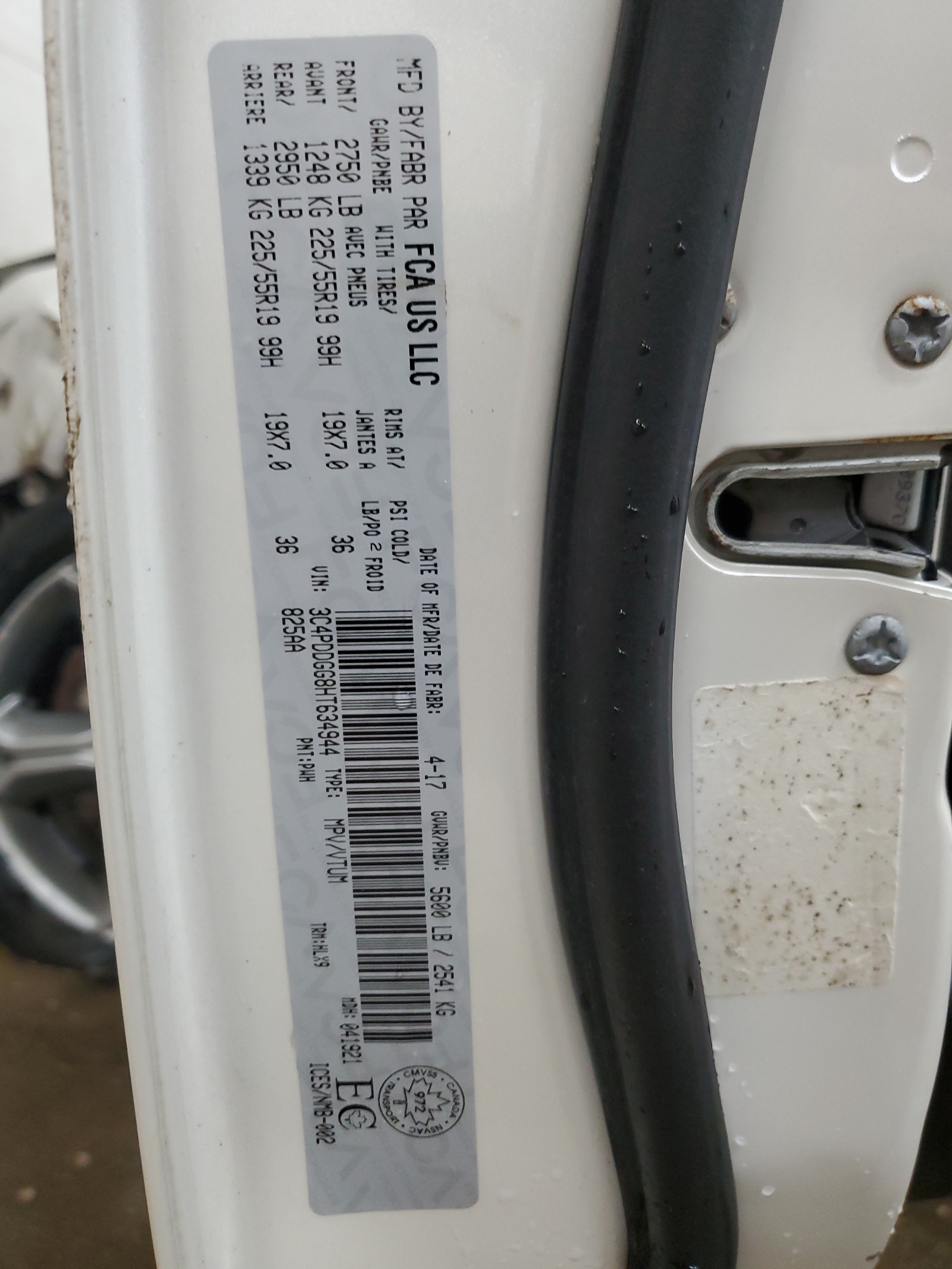 3C4PDDGG8HT634944 2017 Dodge Journey Crossroad