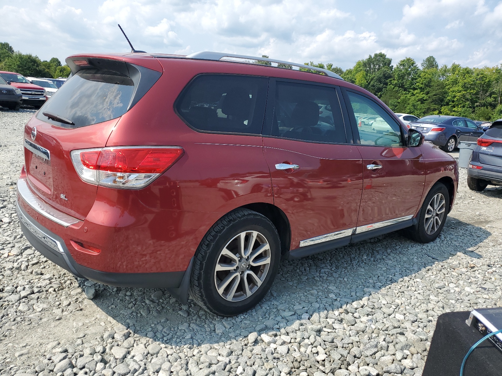 2014 Nissan Pathfinder S vin: 5N1AR2MN2EC697152