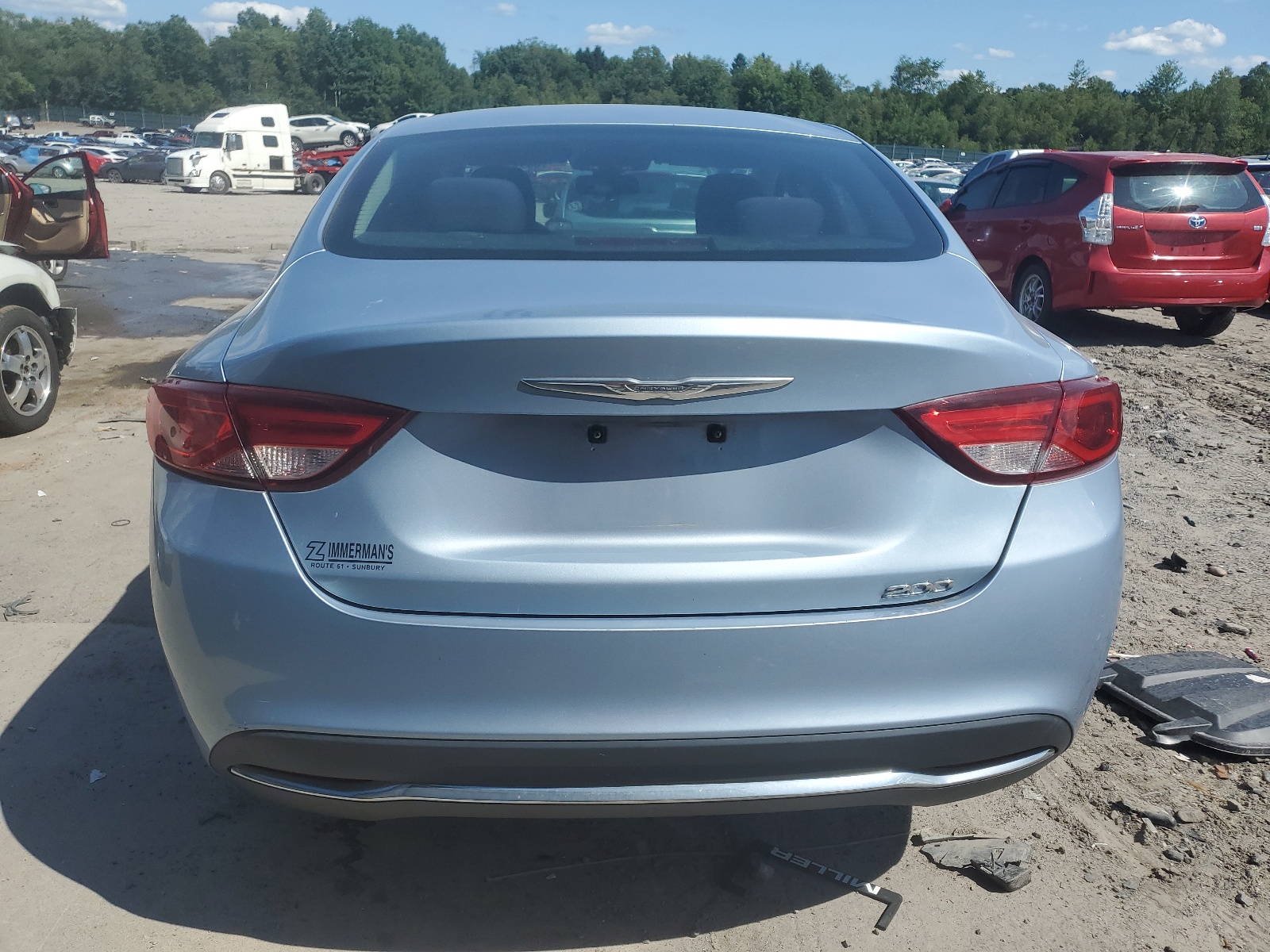 1C3CCCAB3FN623716 2015 Chrysler 200 Limited