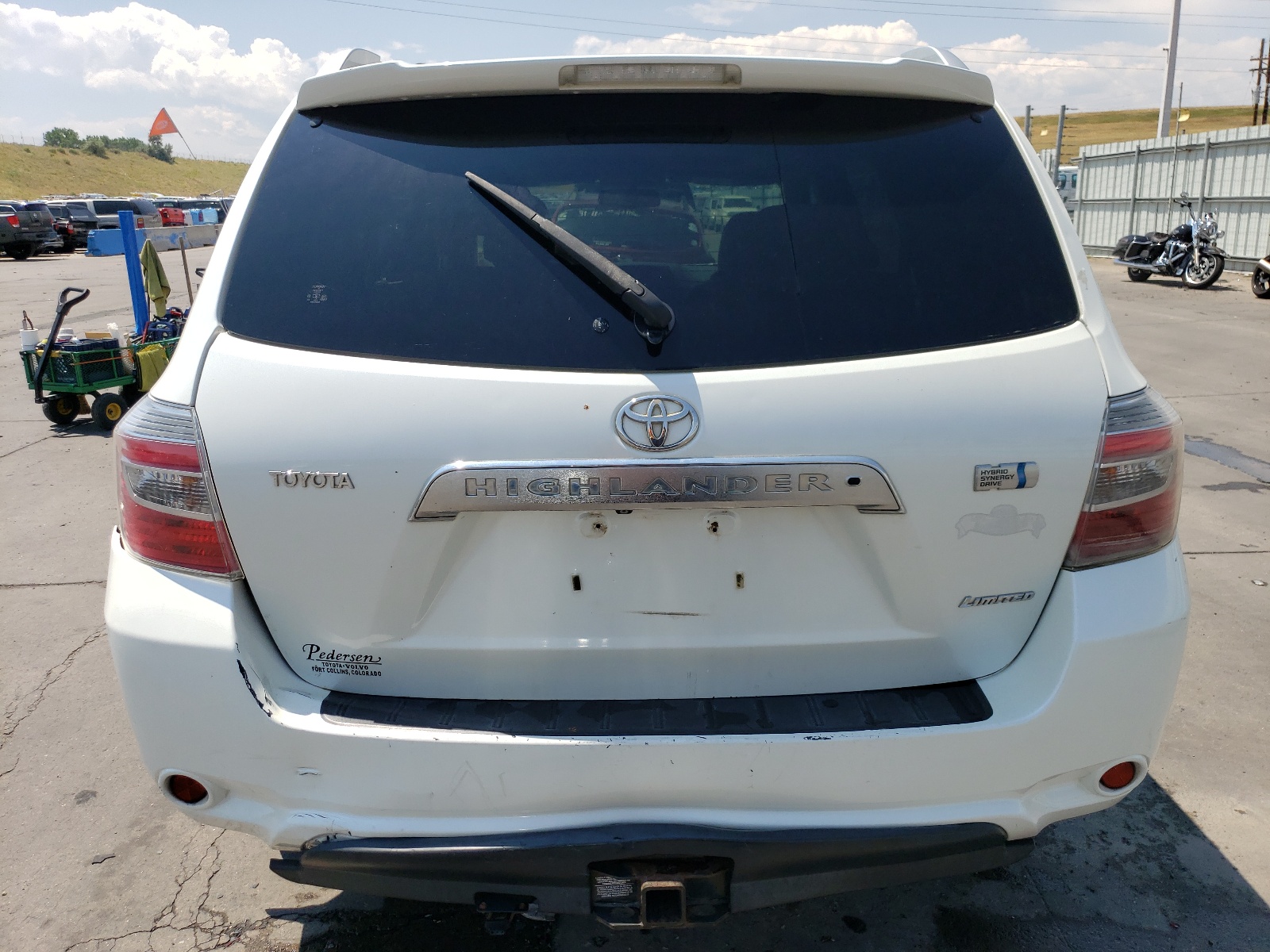 JTEEW44A282018526 2008 Toyota Highlander Hybrid Limited