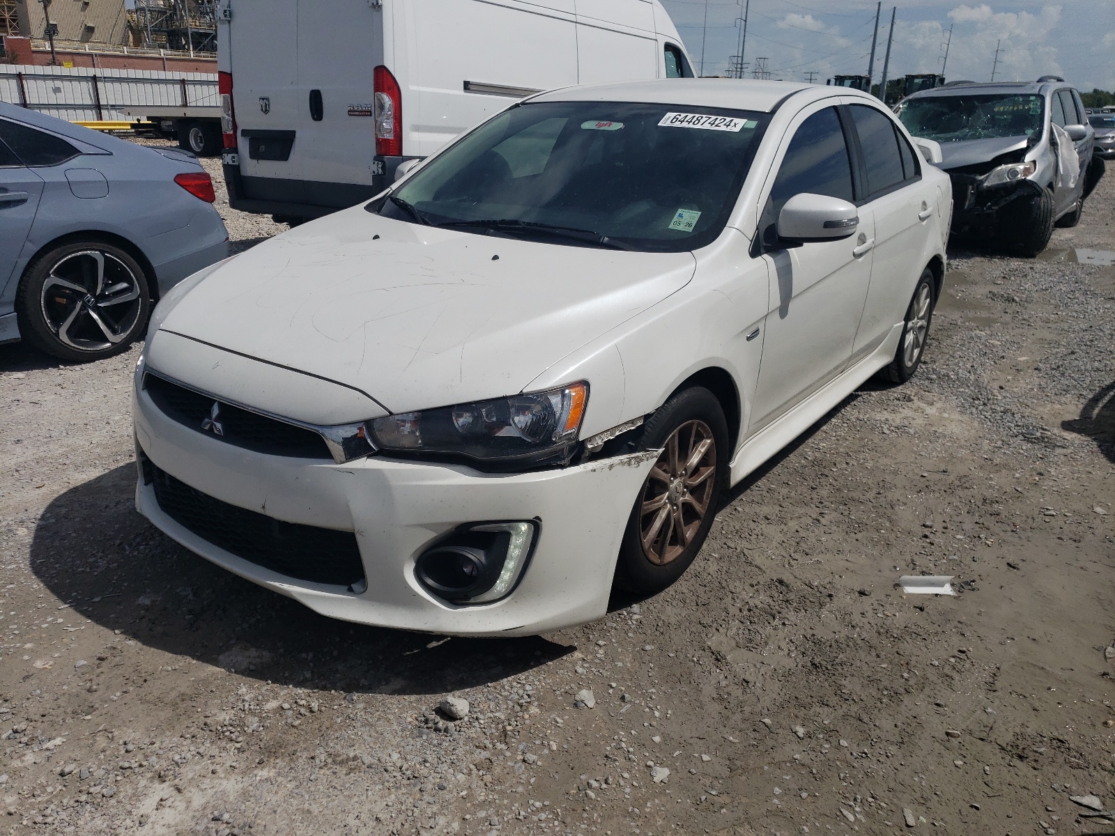 2016 Mitsubishi Lancer Es vin: JA32U2FU8GU008559