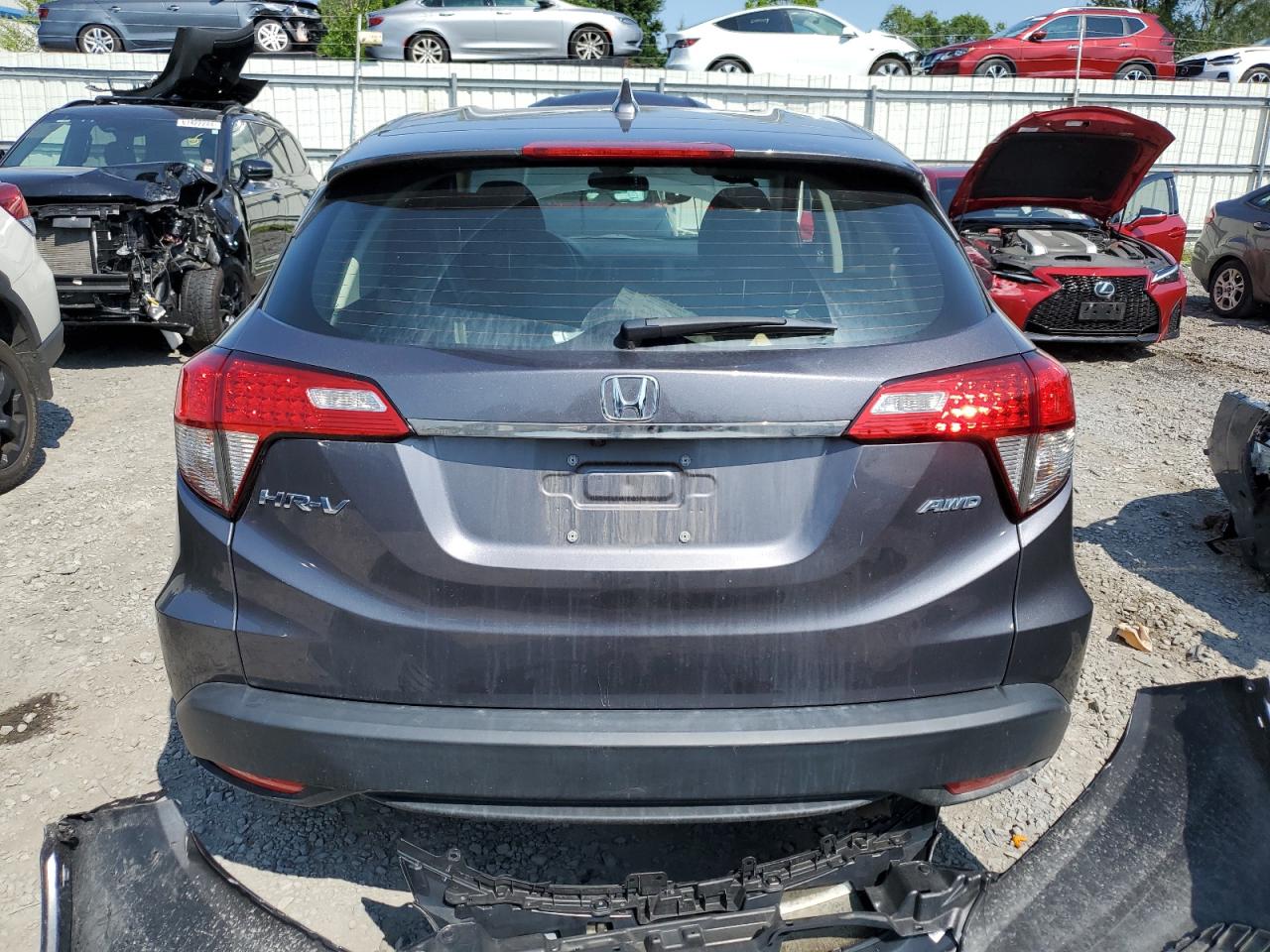 2021 Honda Hr-V Lx VIN: 3CZRU6H30MM708291 Lot: 64753344