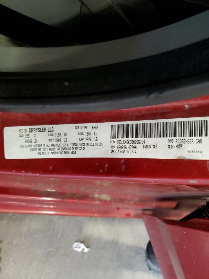 2008 Dodge Avenger Se VIN: 1B3LC46K68N286764 Lot: 62614464