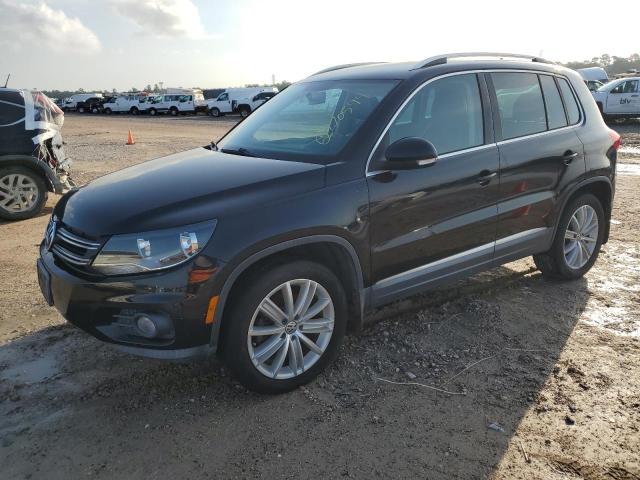  VOLKSWAGEN TIGUAN 2012 Чорний