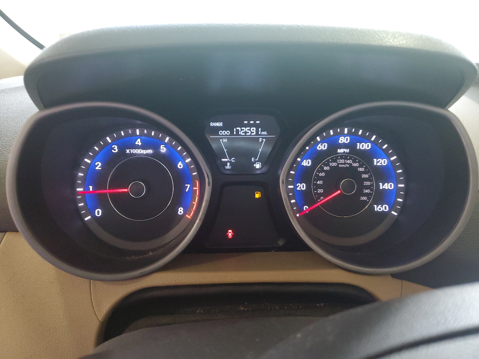 KMHDH4AE9DU784748 2013 Hyundai Elantra Gls