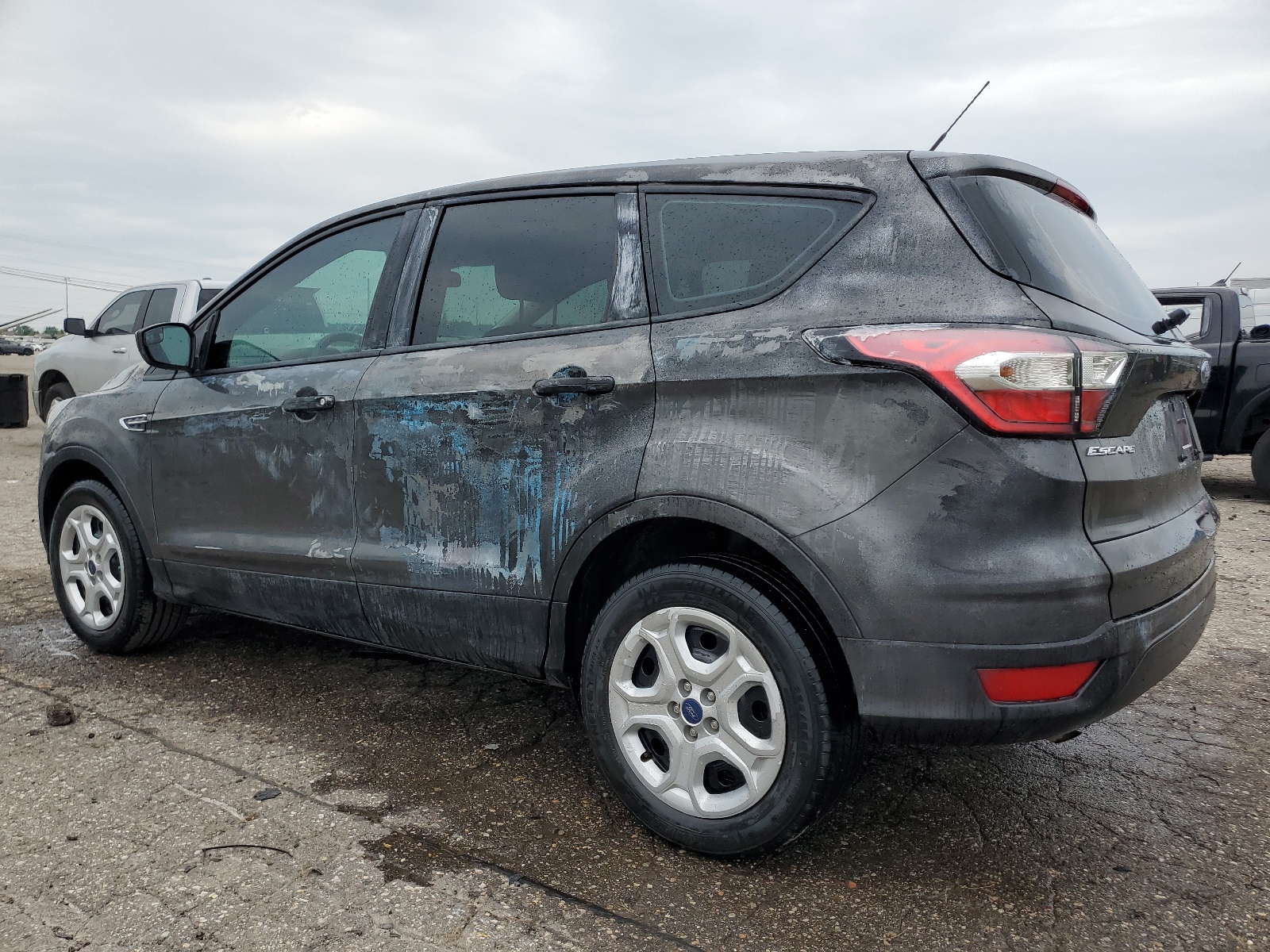 2017 Ford Escape S vin: 1FMCU0F71HUA93407