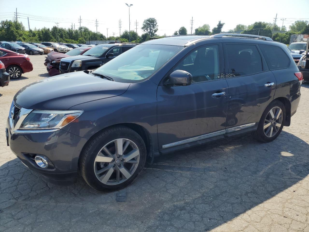 2014 Nissan Pathfinder S VIN: 5N1AR2MM3EC684207 Lot: 61276774