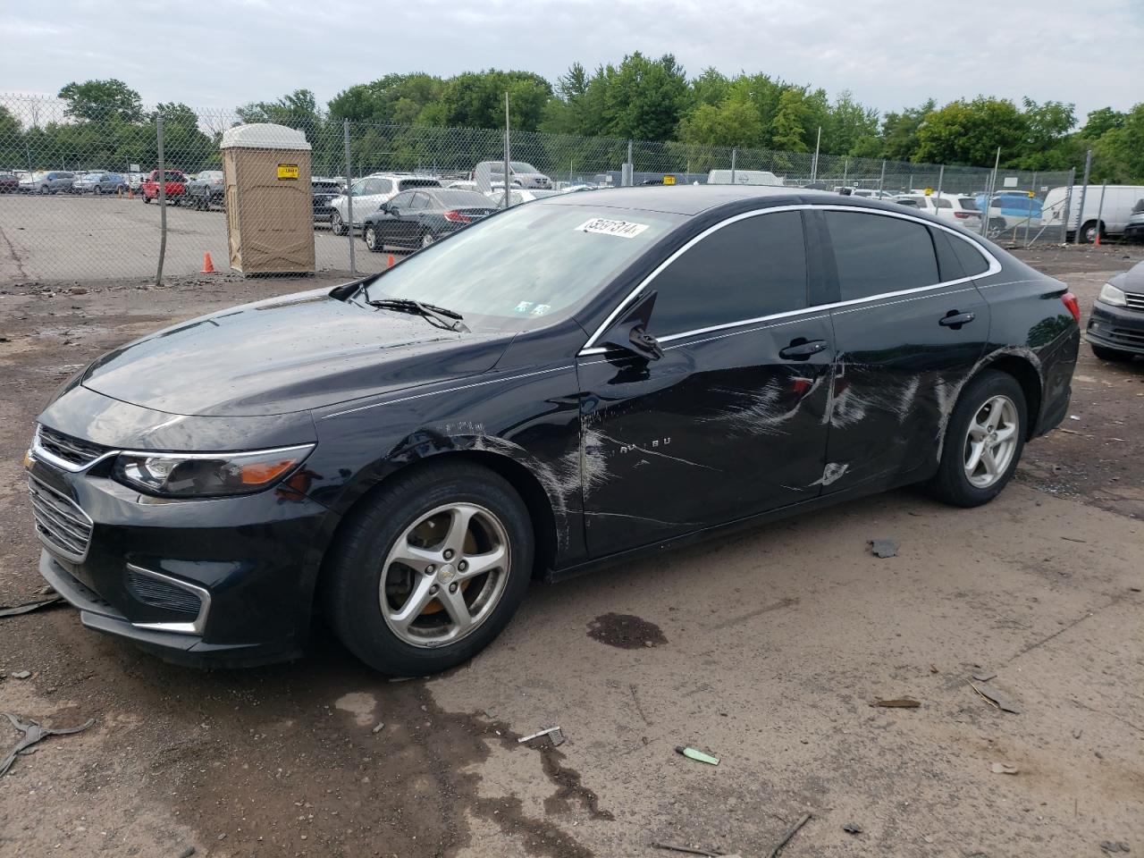 1G1ZB5ST3JF266836 2018 CHEVROLET MALIBU - Image 1