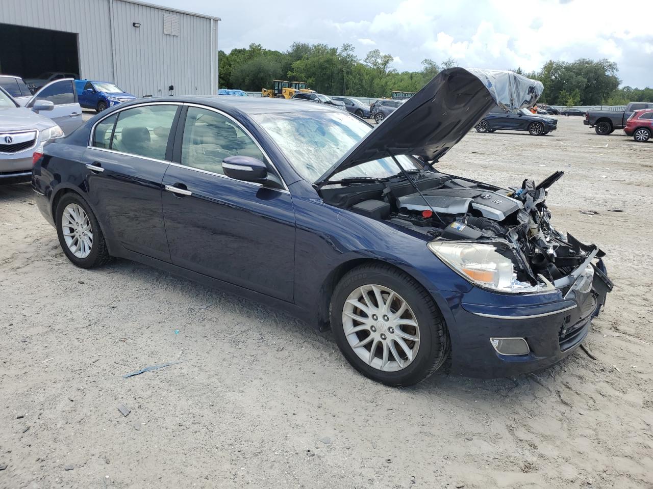 2011 Hyundai Genesis 3.8L VIN: KMHGC4DE5BU117809 Lot: 64121564