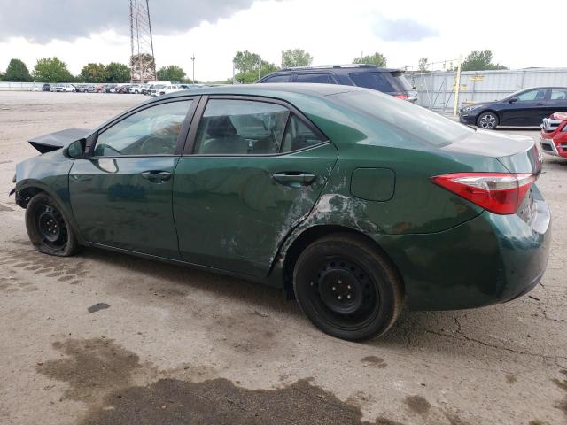 Sedans TOYOTA COROLLA 2016 Green