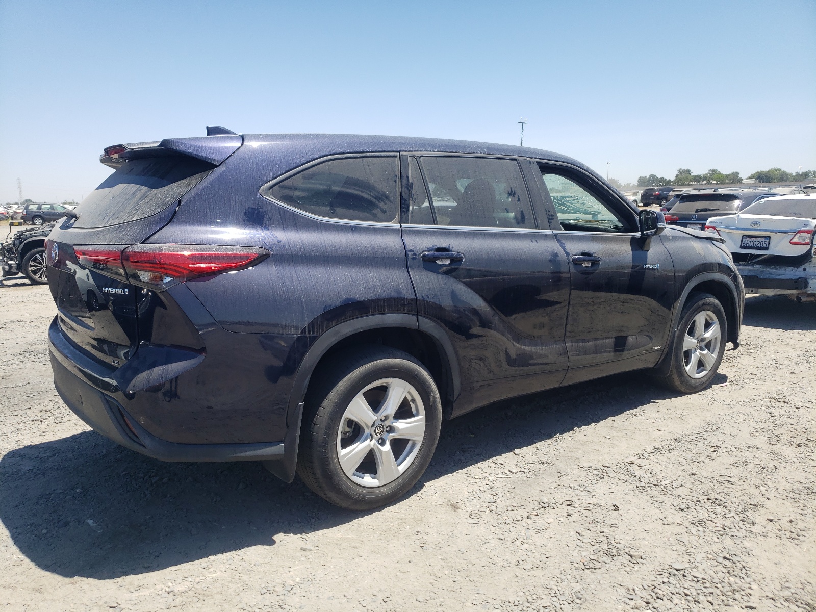 5TDBBRCH9MS520886 2021 Toyota Highlander Hybrid Le