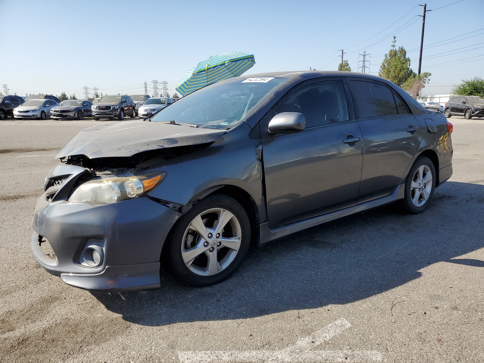 2012 Toyota Corolla Base vin: 2T1BU4EE6CC847320