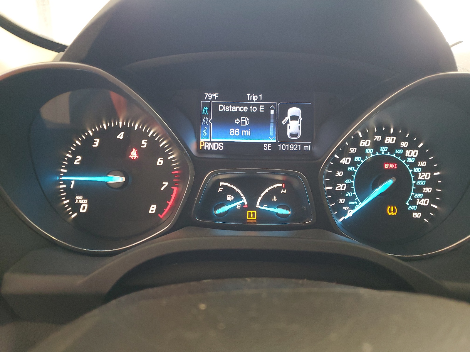 1FMCU0GX6DUB37295 2013 Ford Escape Se