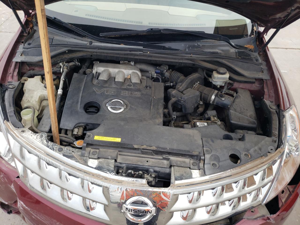 2006 Nissan Murano Sl VIN: JN8AZ08T26W425187 Lot: 63720464