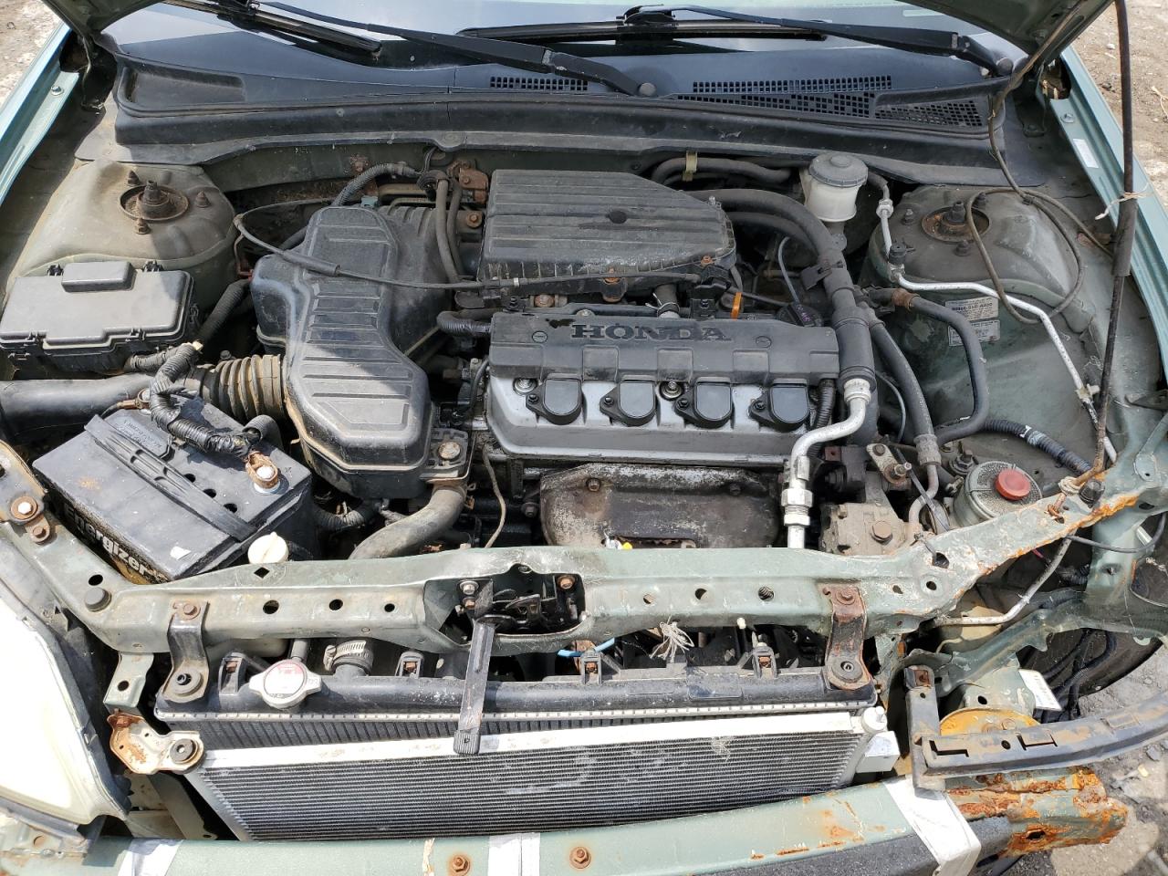 2003 Honda Civic Dx VIN: 2HGES16193H559568 Lot: 64416264