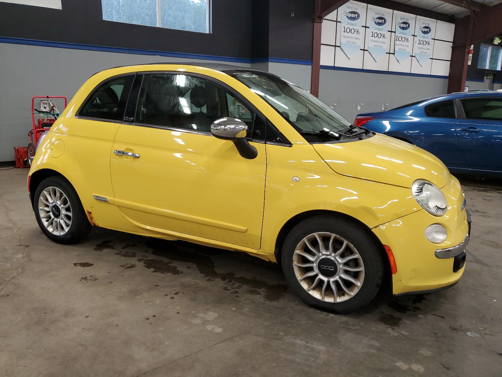 2012 Fiat 500 Lounge vin: 3C3CFFER2CT128256