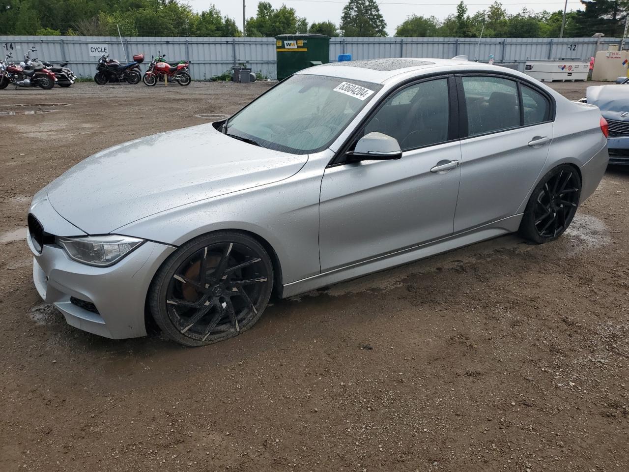 BMW 3 SERIES 2014 VIN WBA3B3C57EJ982270