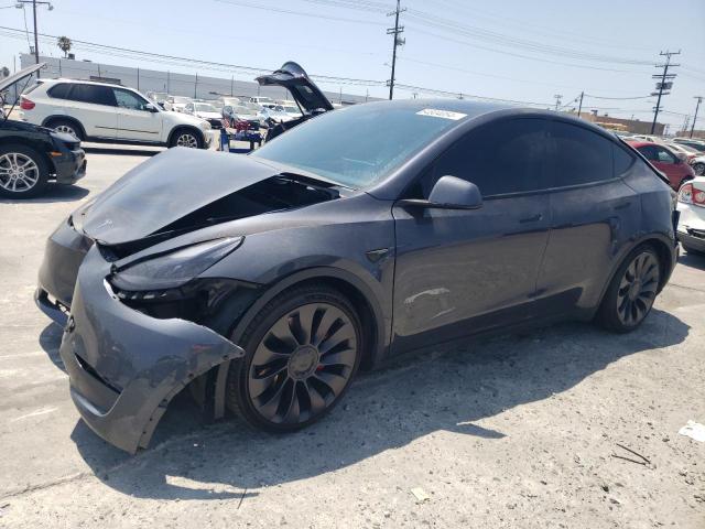  TESLA MODEL Y 2021 Серый