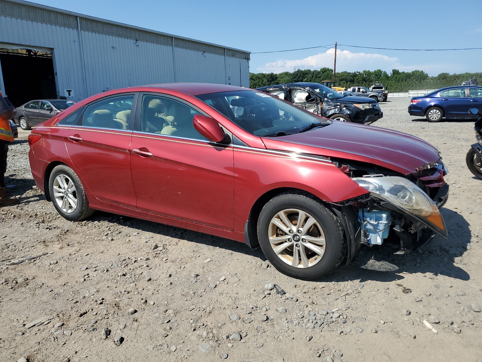 2012 Hyundai Sonata Gls vin: 5NPEB4AC0CH440212