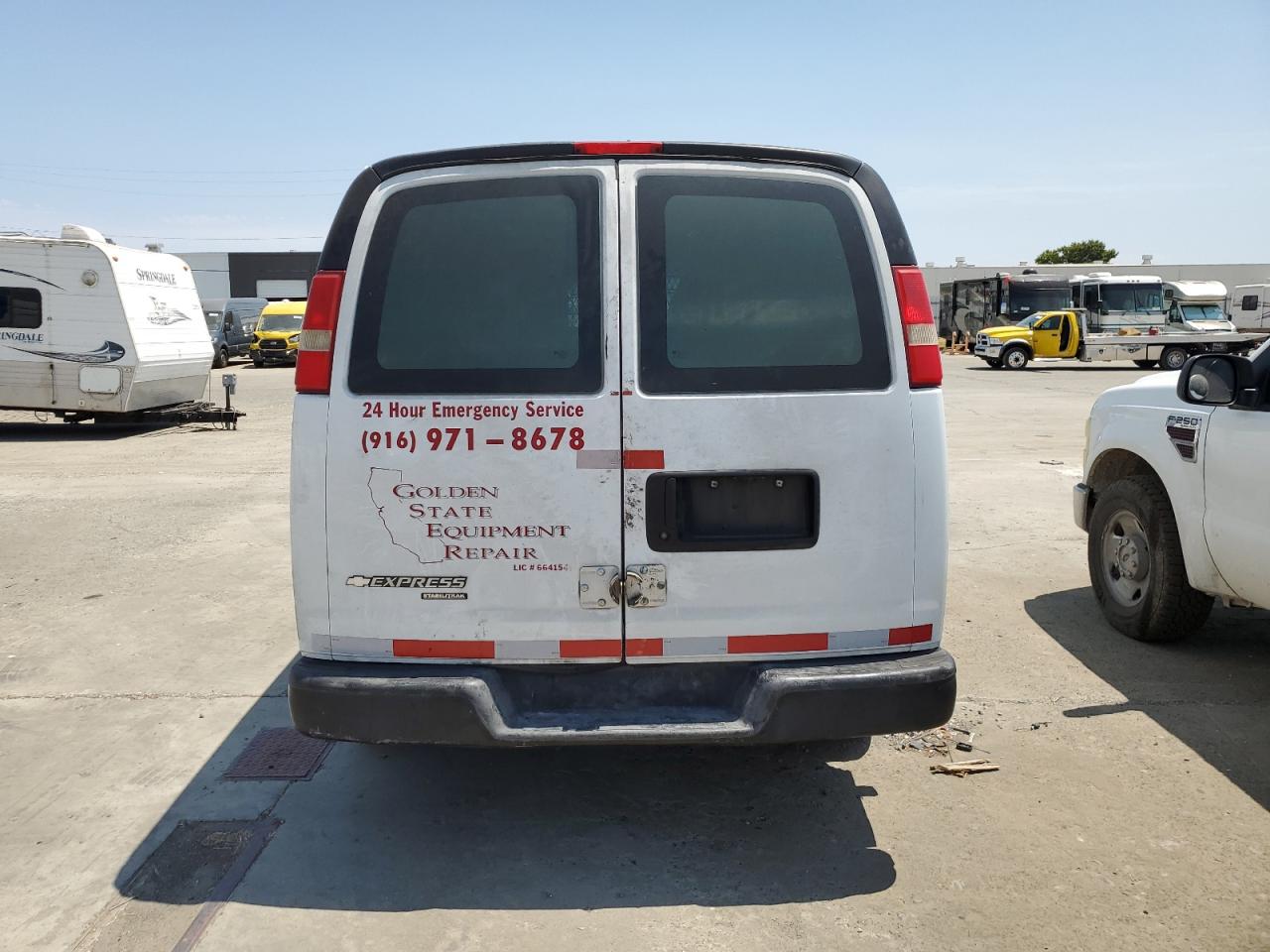 2012 Chevrolet Express G1500 VIN: 1GCSGAFX2C1148809 Lot: 64011674