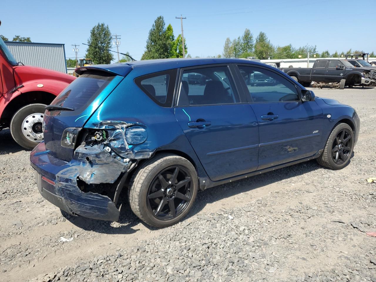 2007 Mazda 3 Hatchback VIN: JM1BK343671739208 Lot: 61722514