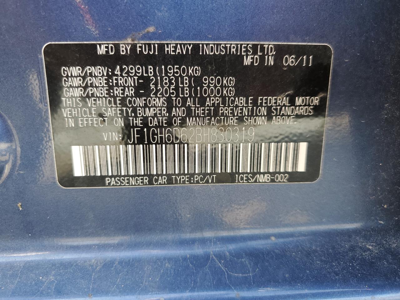 2011 Subaru Impreza - Image 12