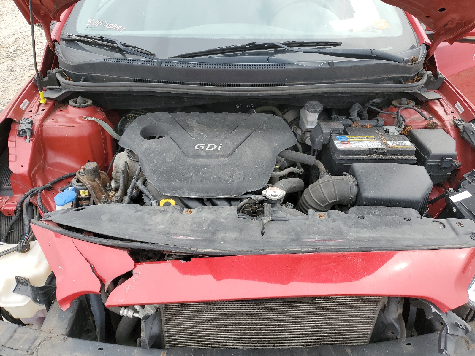 KMHCU5AE5EU147869 2014 Hyundai Accent Gls