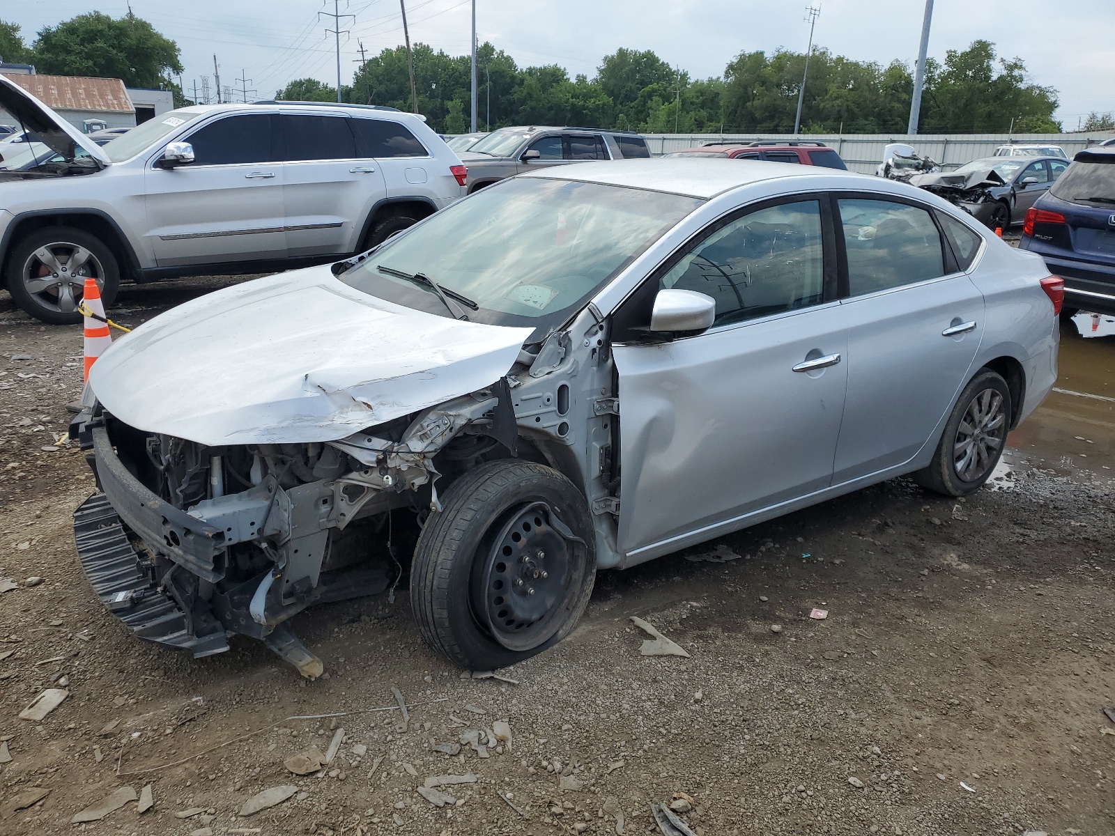 2019 Nissan Sentra S vin: 3N1AB7AP1KY231343