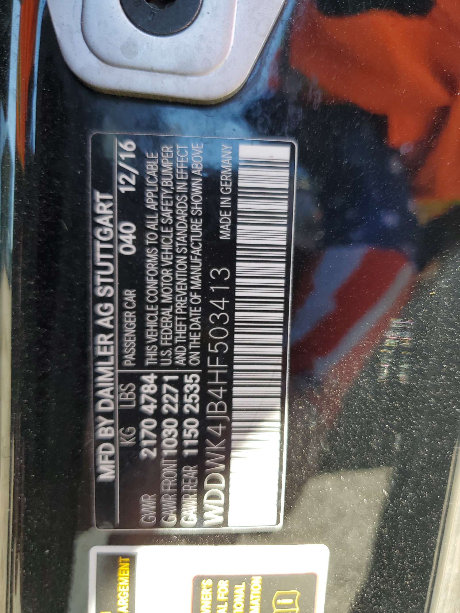 WDDWK4JB4HF503413 2017 Mercedes-Benz C 300