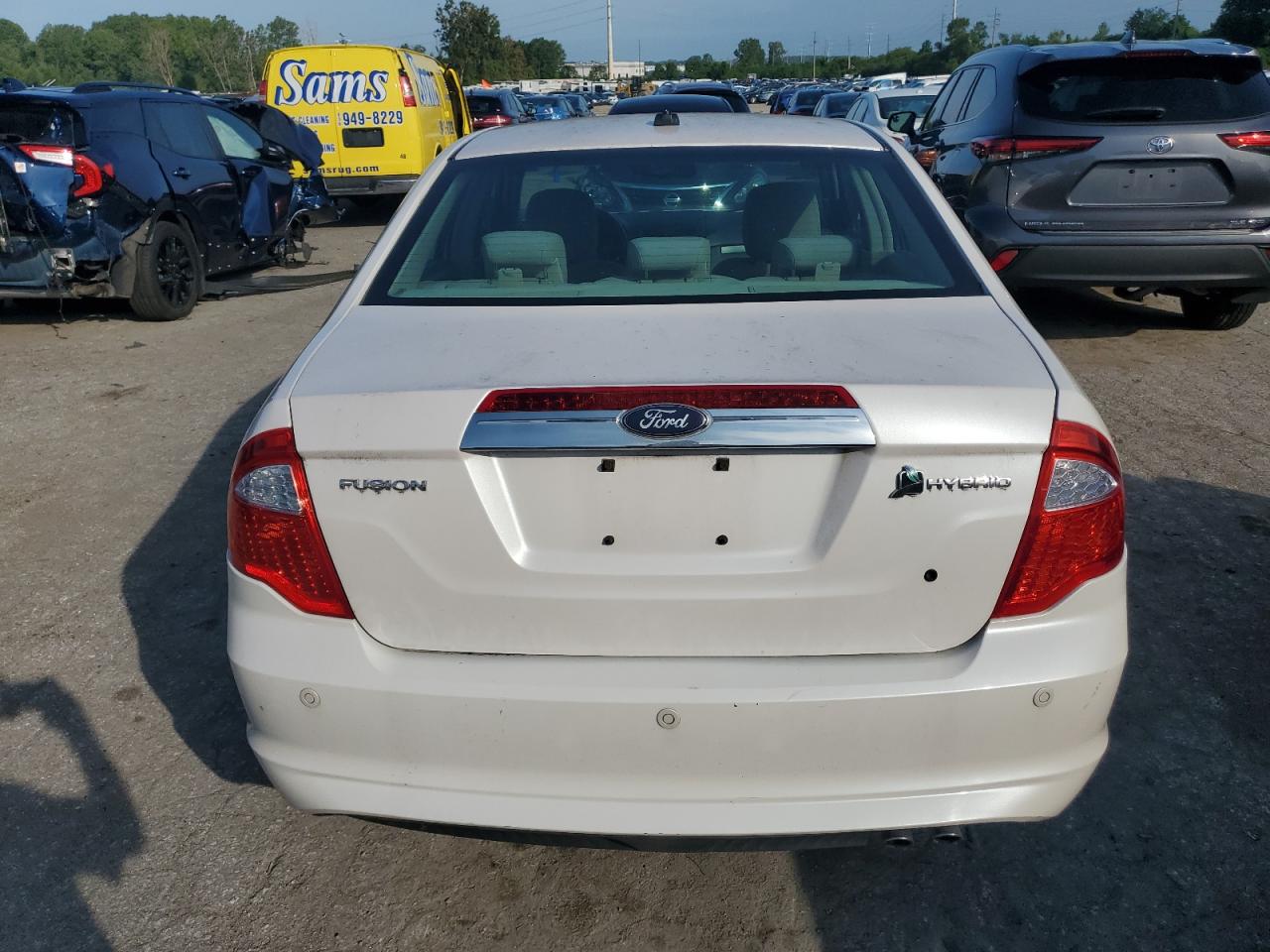 2010 Ford Fusion Hybrid VIN: 3FADP0L34AR384956 Lot: 64821494