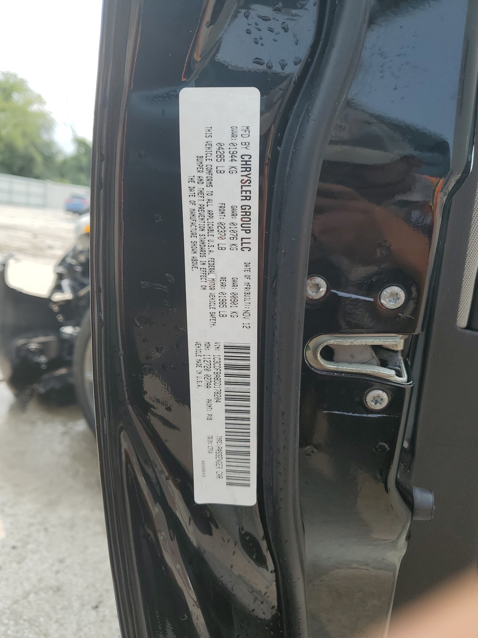 1C3CDFBA8DD178204 2013 Dodge Dart Sxt