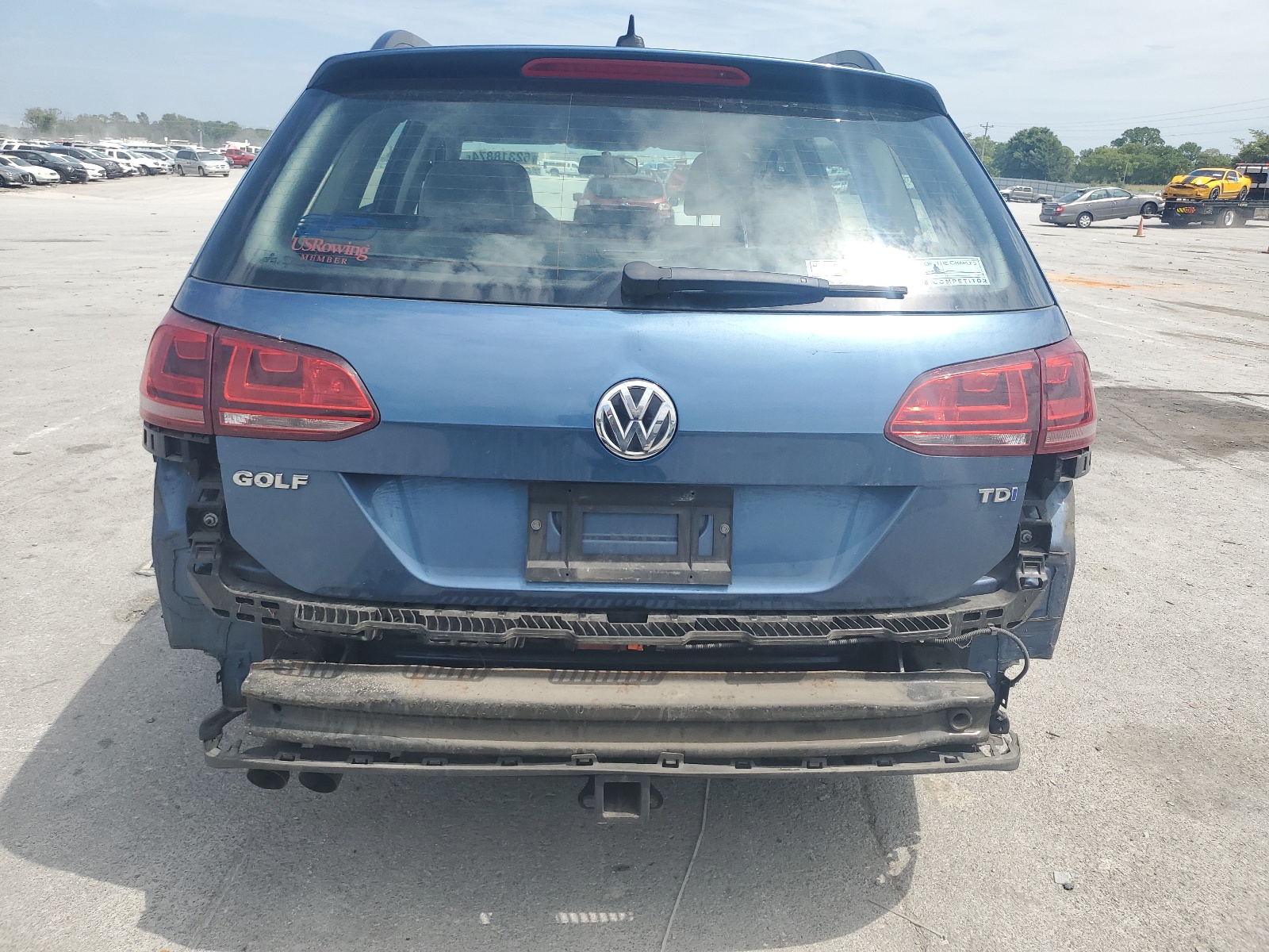 3VWFA7AU4FM516527 2015 Volkswagen Golf Sportwagen Tdi S