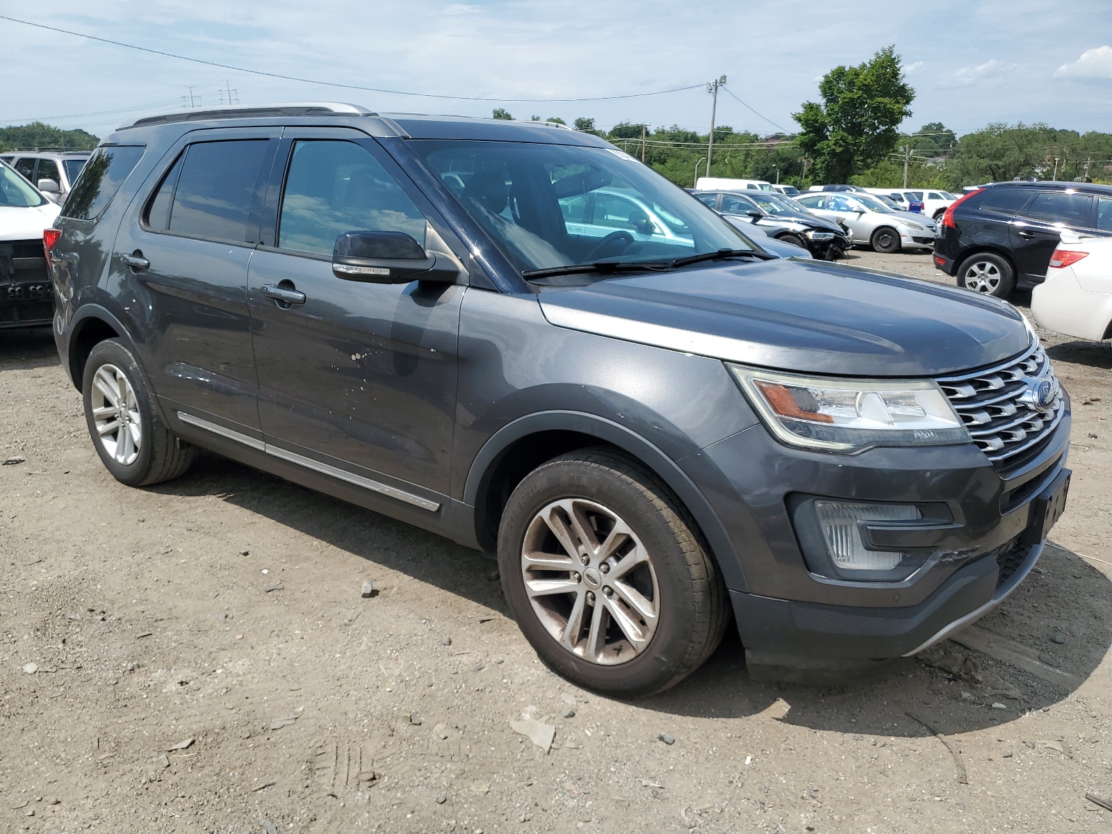 1FM5K7DH5HGC83244 2017 Ford Explorer Xlt