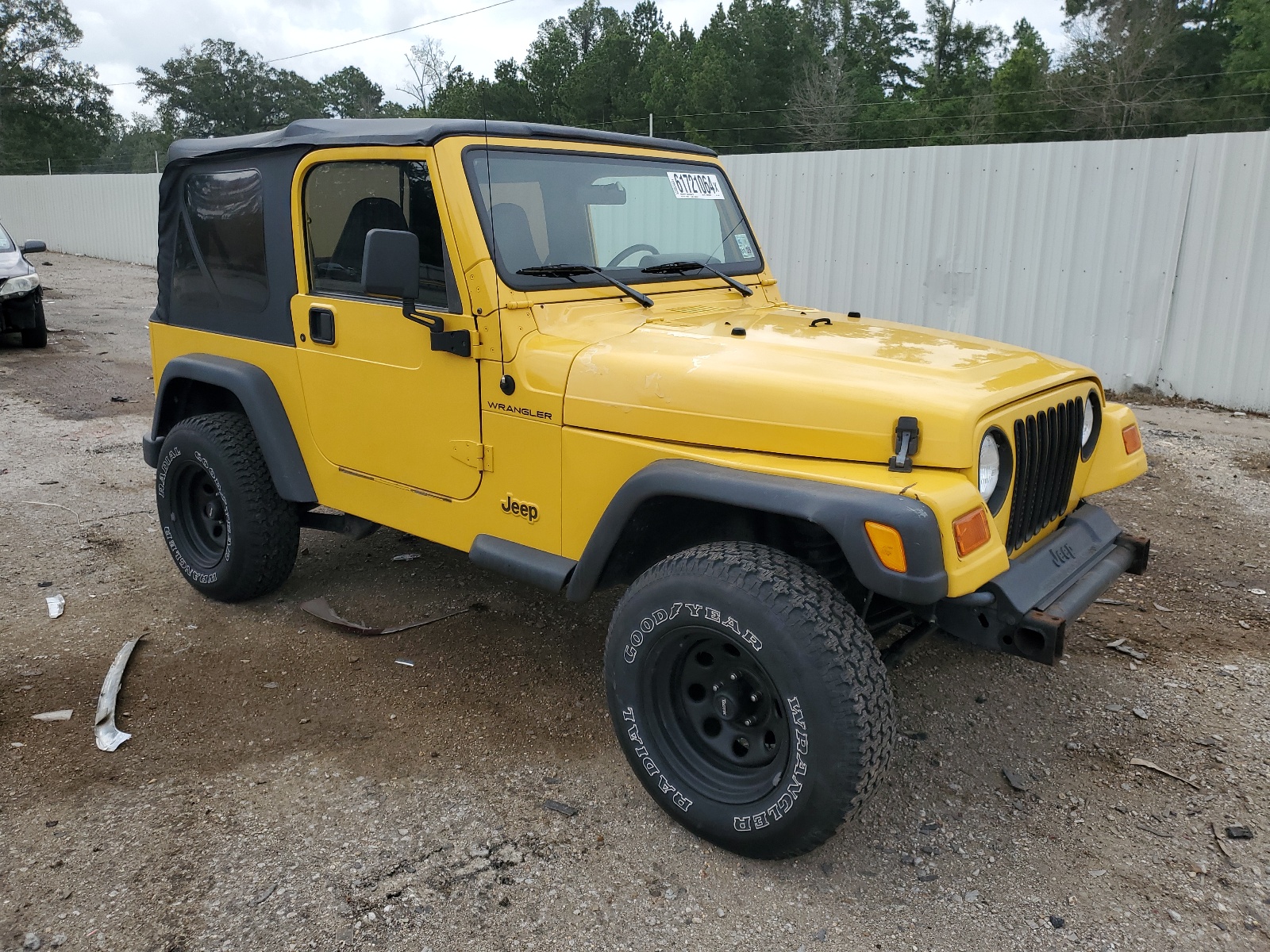 1J4FA29P2YP708024 2000 Jeep Wrangler / Tj Se