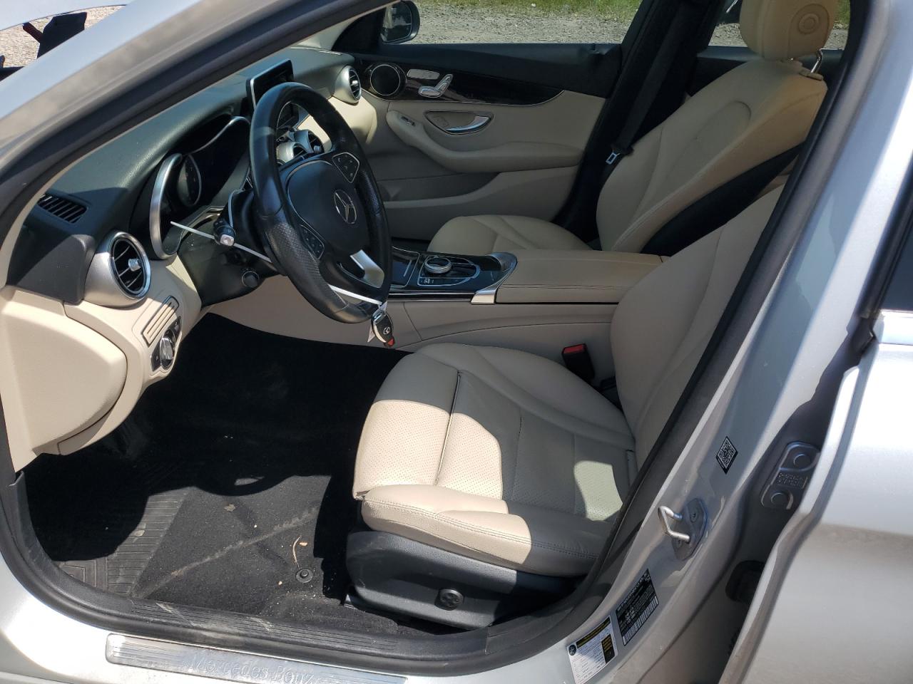 2017 Mercedes-Benz C 300 4Matic VIN: 55SWF4KB3HU190600 Lot: 64350874