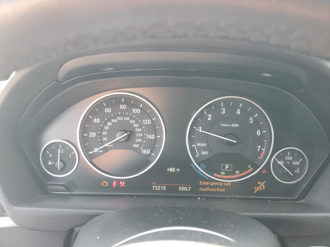 2016 BMW 320 Xi VIN: WBA8E5G52GNT41218 Lot: 61743064