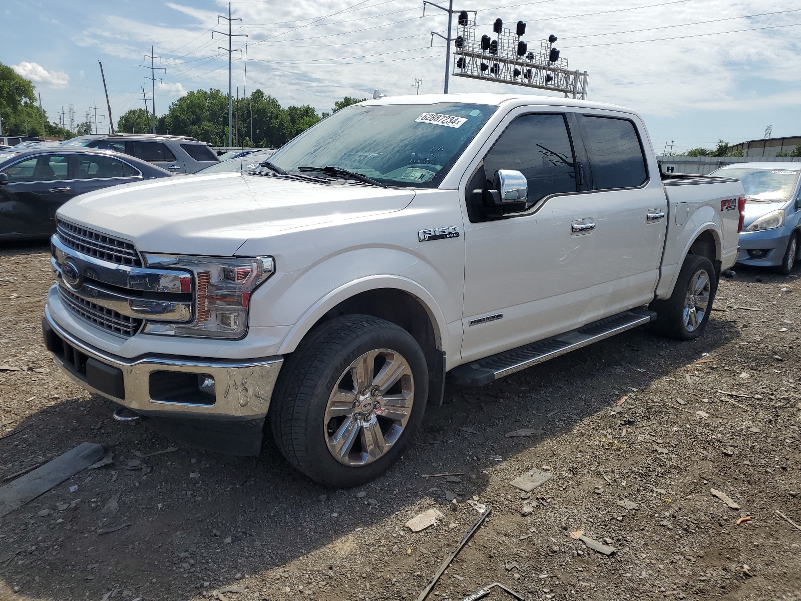 2018 Ford F150 Supercrew vin: 1FTFW1E16JFE25625