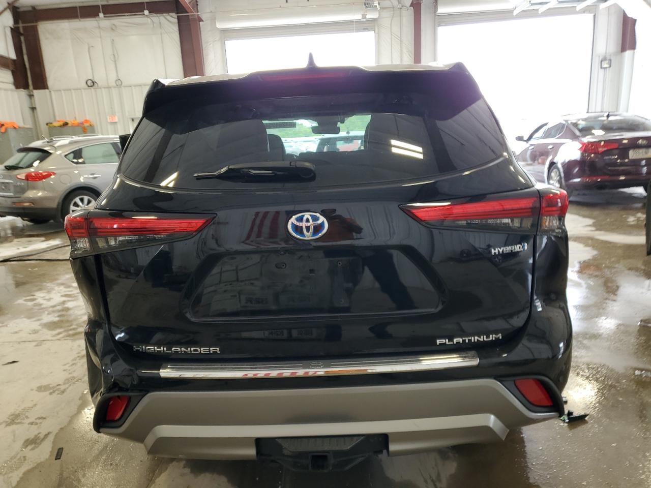 2021 Toyota Highlander Hybrid Platinum VIN: 5TDEBRCH1MS051564 Lot: 64264954