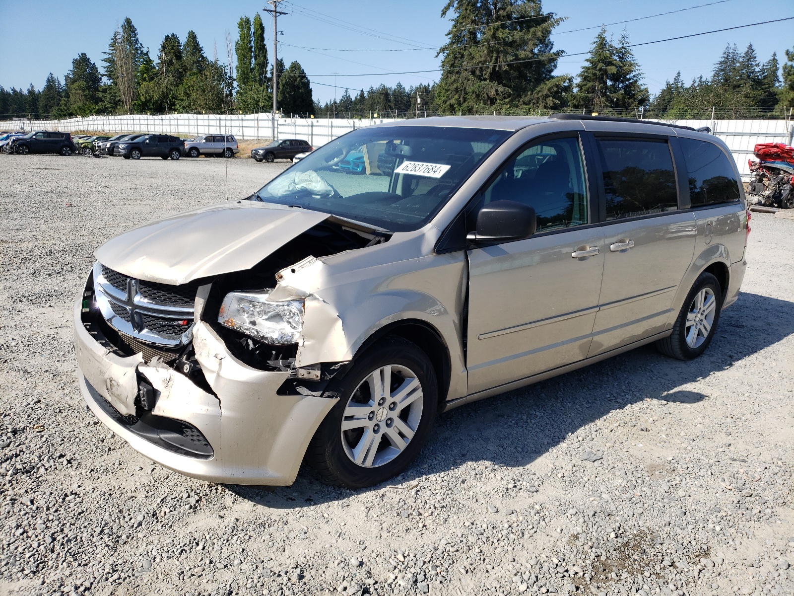 2016 Dodge Grand Caravan Se vin: 2C4RDGBG4GR233796