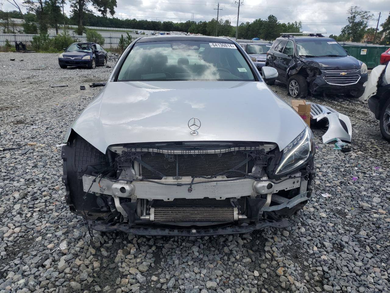 VIN 55SWF4KB2FU017521 2015 MERCEDES-BENZ C-CLASS no.5