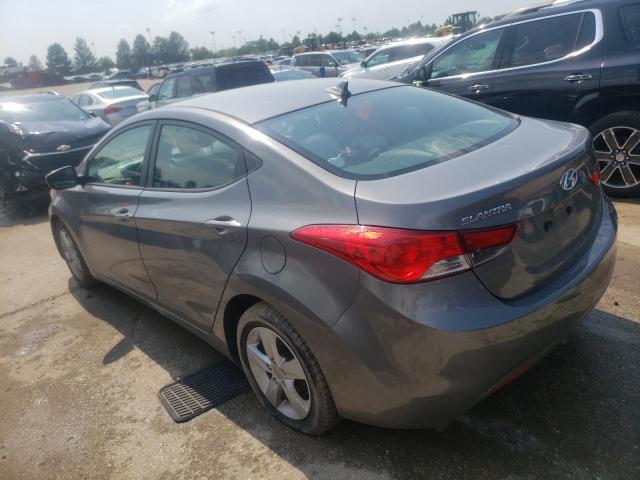 Седани HYUNDAI ELANTRA 2013 Сріблястий