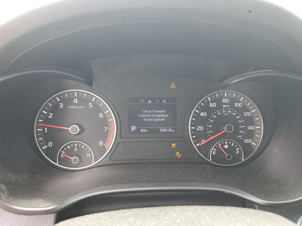 2019 Kia Optima Lx VIN: 5XXGT4L34KG323889 Lot: 62808334