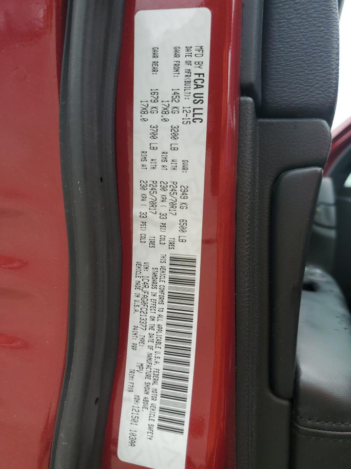 2015 Jeep Grand Cherokee Laredo VIN: 1C4RJFAG0FC213377 Lot: 61095444