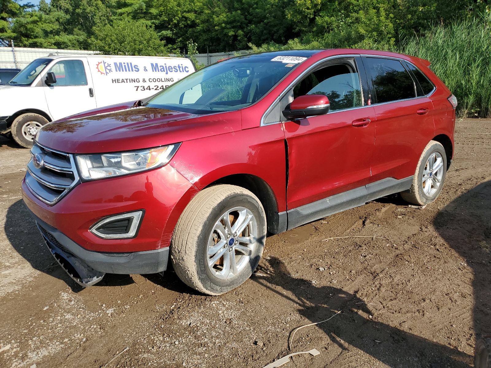 2016 Ford Edge Sel vin: 2FMPK4J9XGBC17007